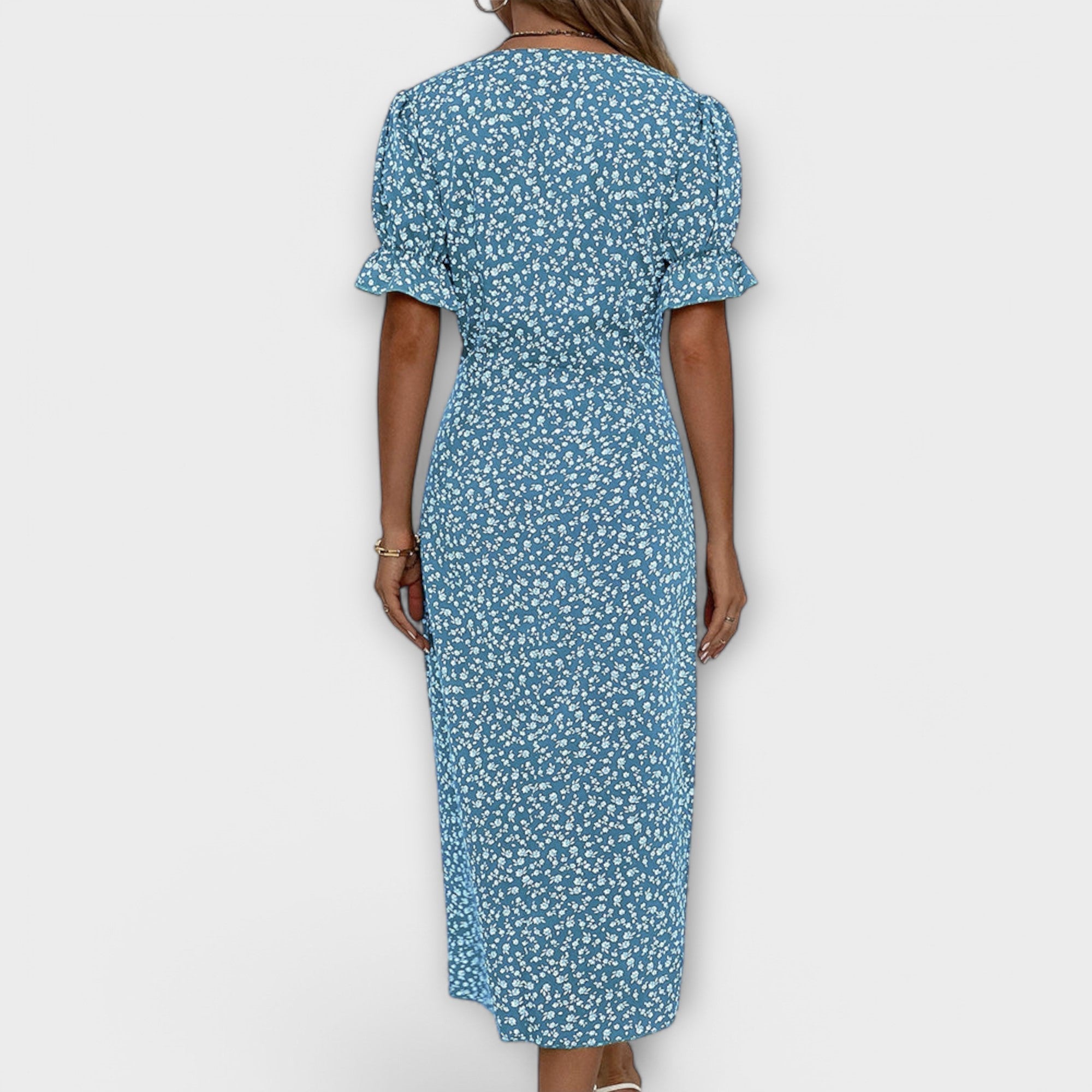 Βερολίνο - Κομψό Γυναικείο Φλοράλ Φόρεμα