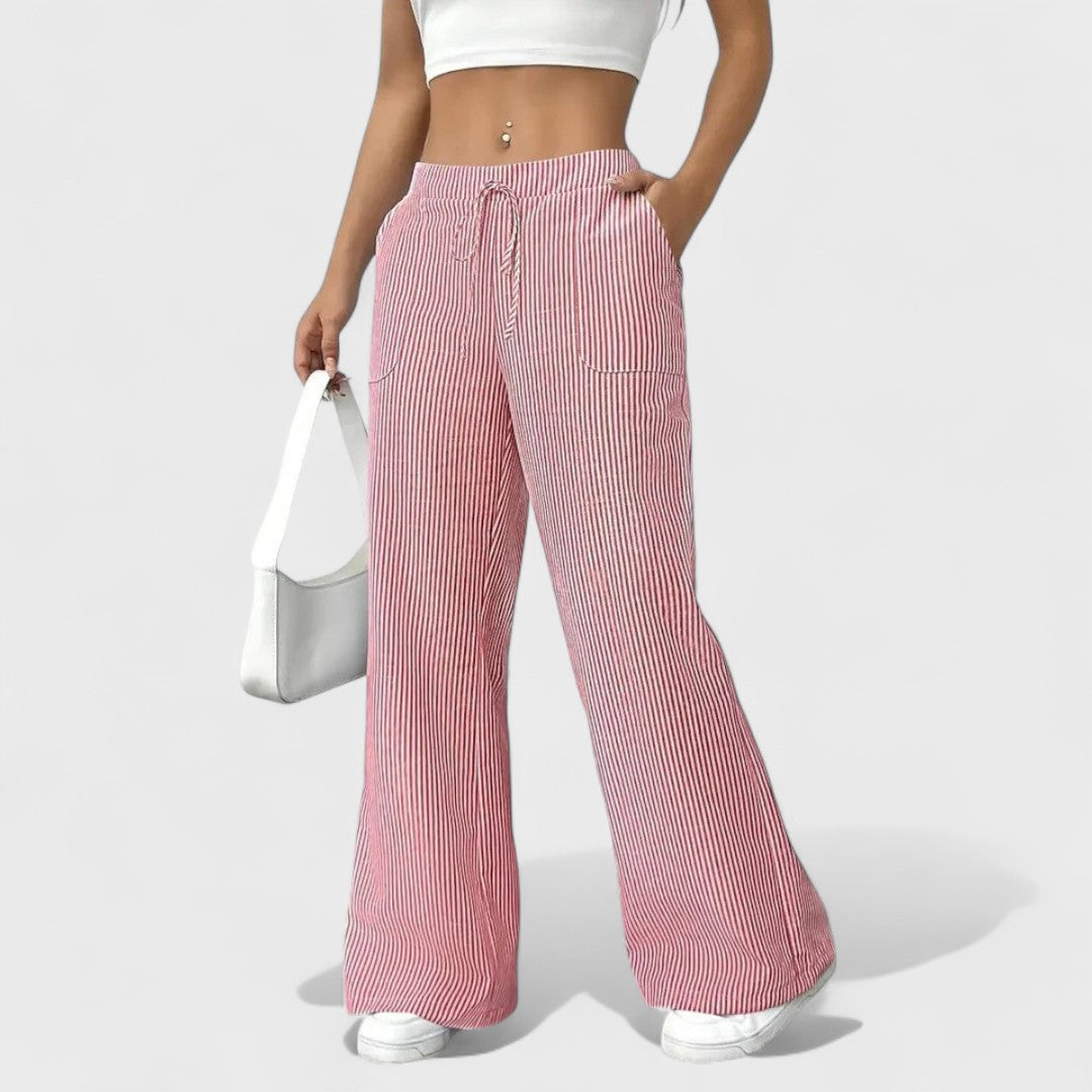 Ντομινίκ - Άνετα Φαρδιά Παντελόνια