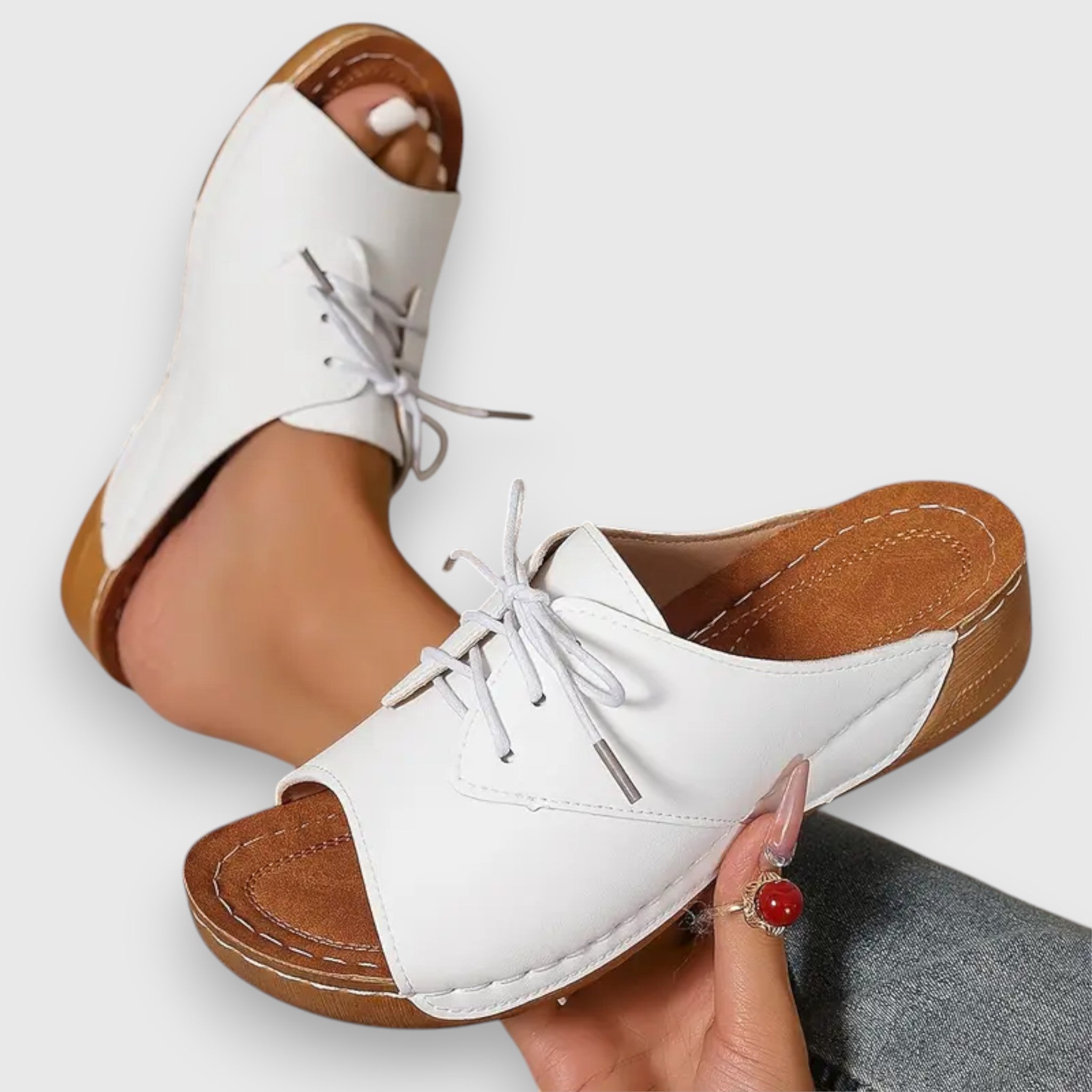 Σασκία – Σανδάλια σε vintage στυλ