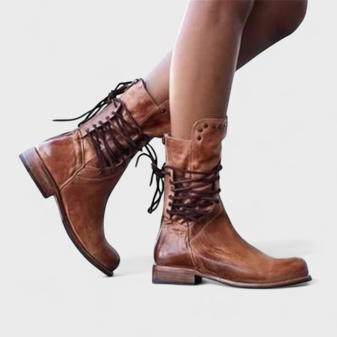 Loreva - Παπούτσια με κορδόνια μέχρι τον αστράγαλο