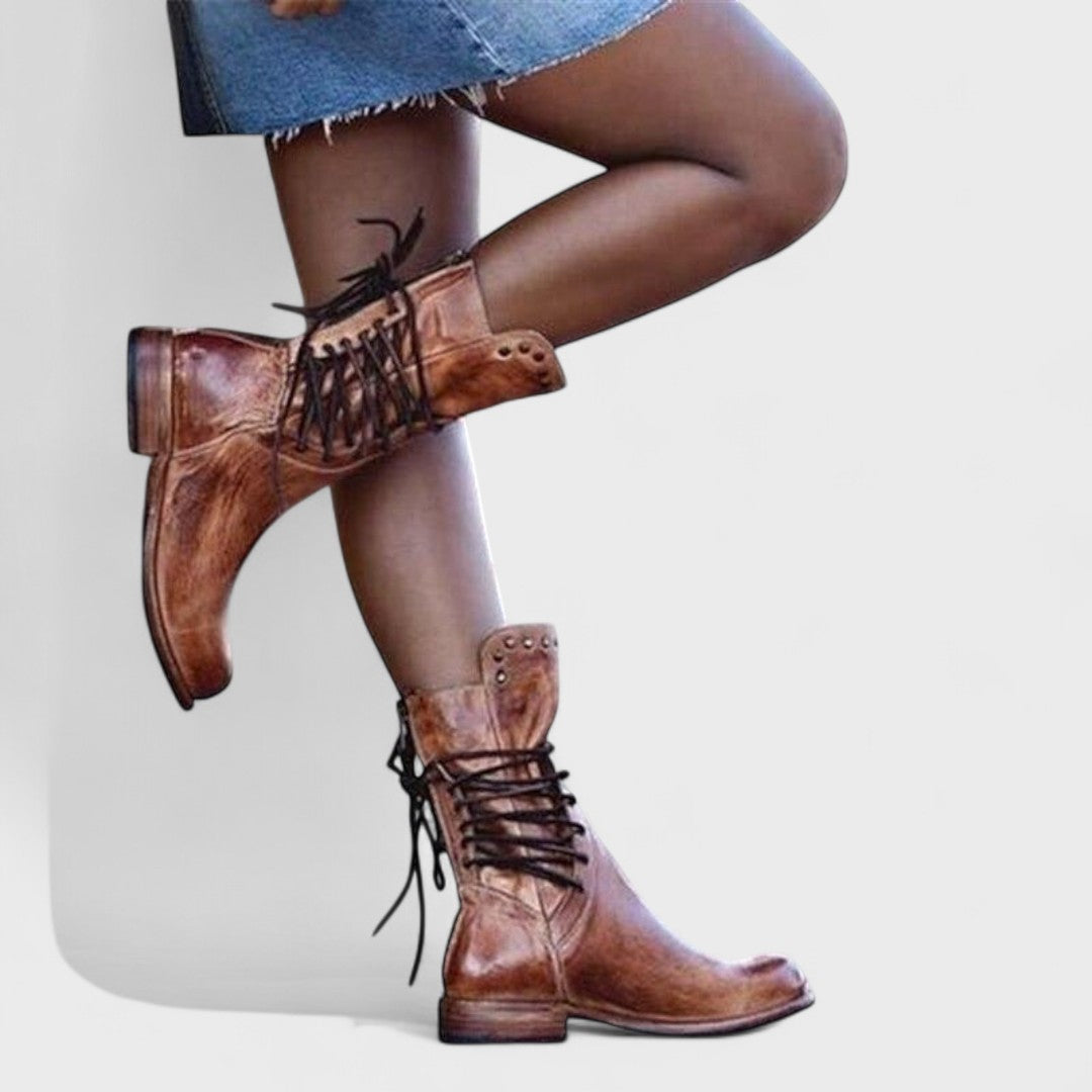 Loreva - Παπούτσια με κορδόνια μέχρι τον αστράγαλο