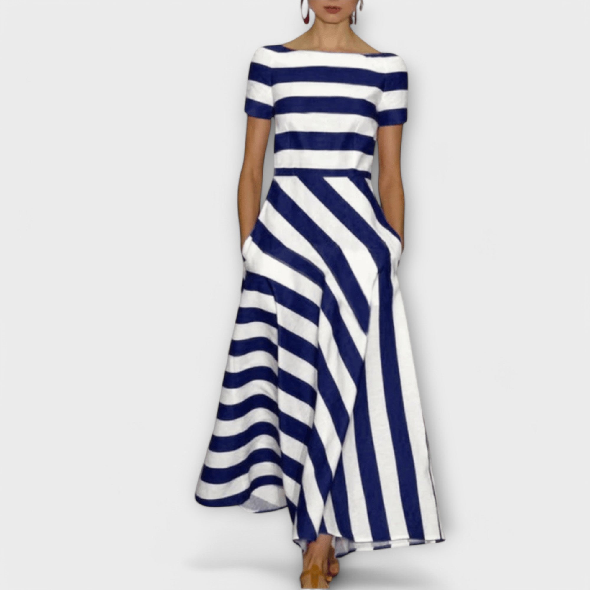 Thandi – Striped Maxi Dress