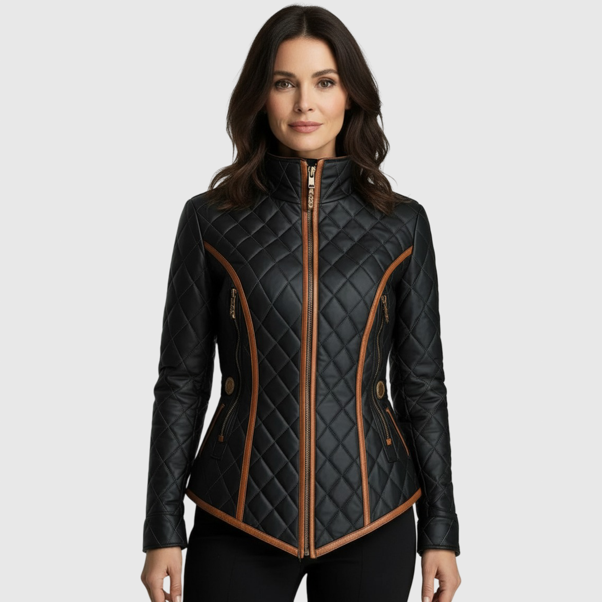 Lillian | Μπουφάν με Διαμαντένιο Κέντημα