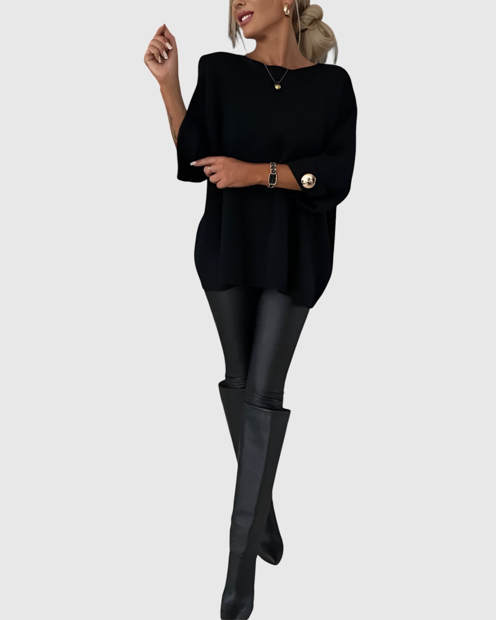 Ζανέλ - Κομψό καθημερινό πουλόβερ