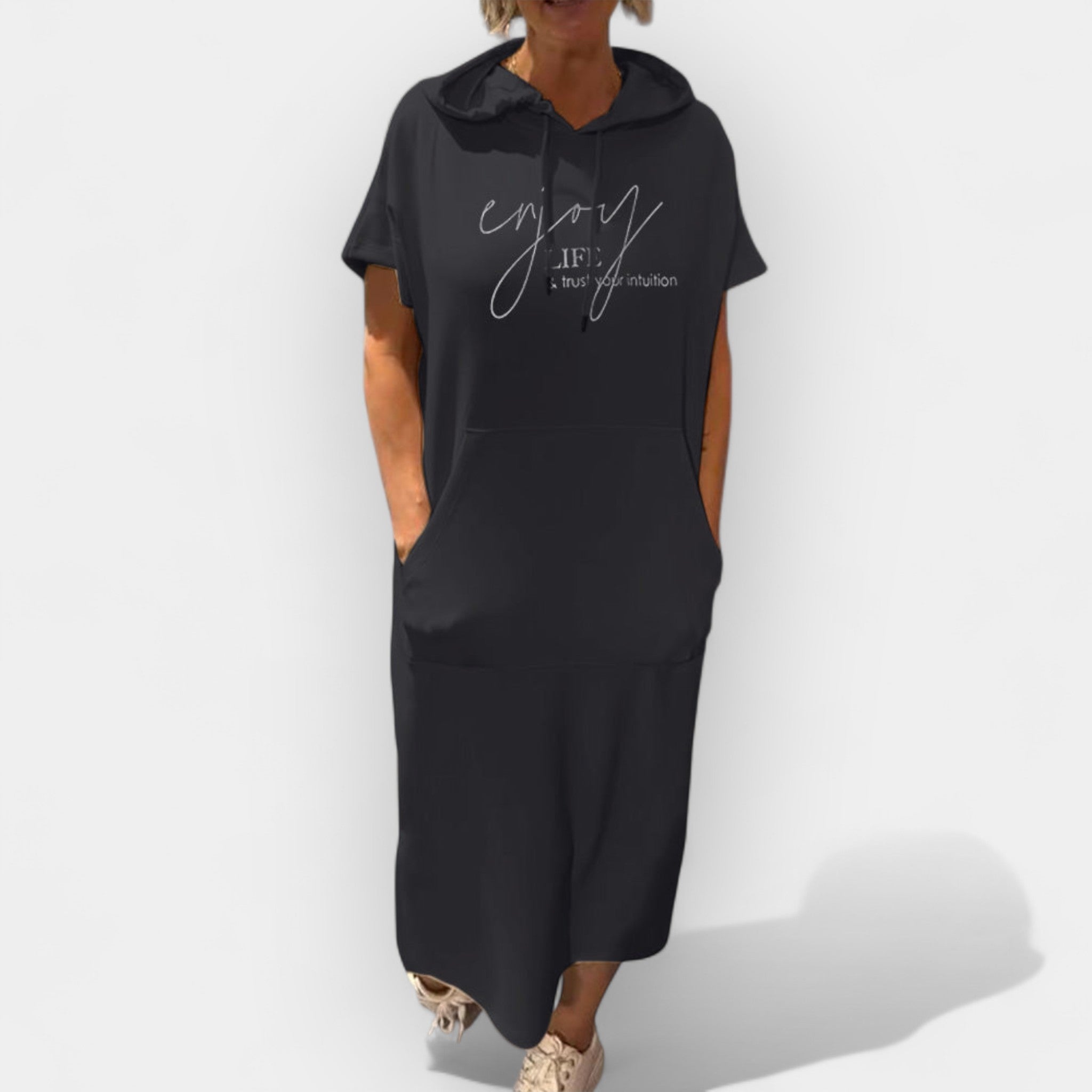 Tamara – Casual Dress with Hood