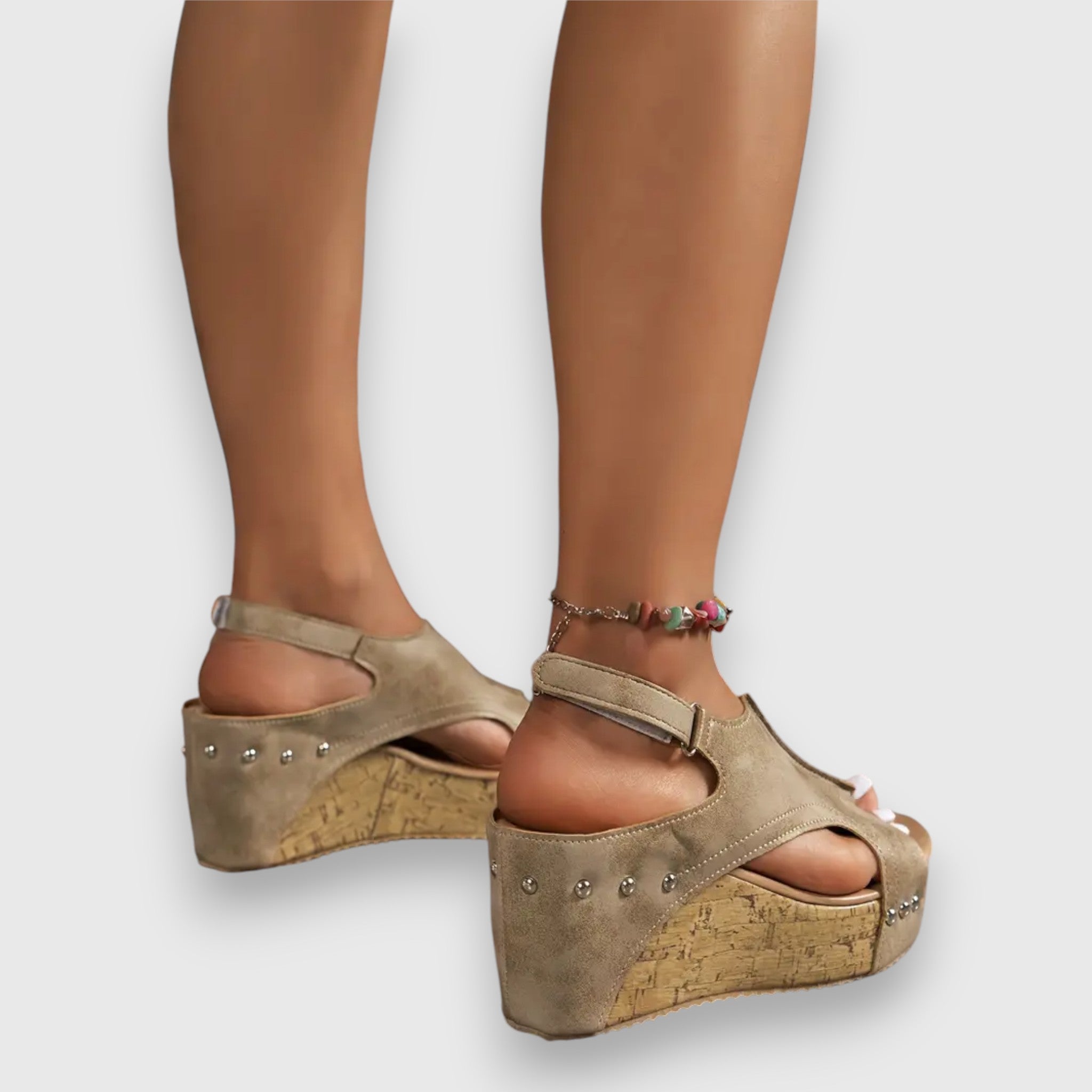 Μία – Vintage πλατφόρμες σανδάλια