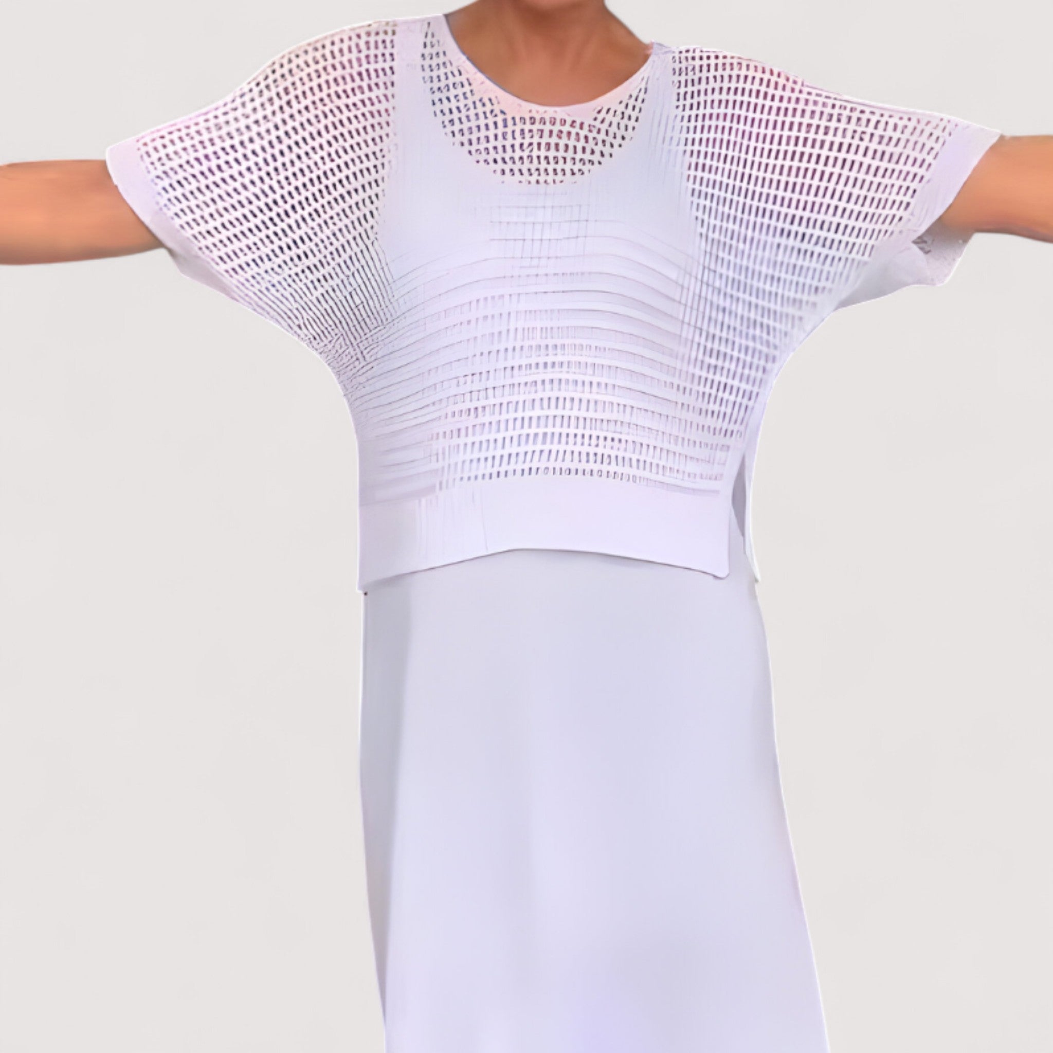 Ελίνα | Καλοκαιρινό Φόρεμα με Πλεκτό Τοπ