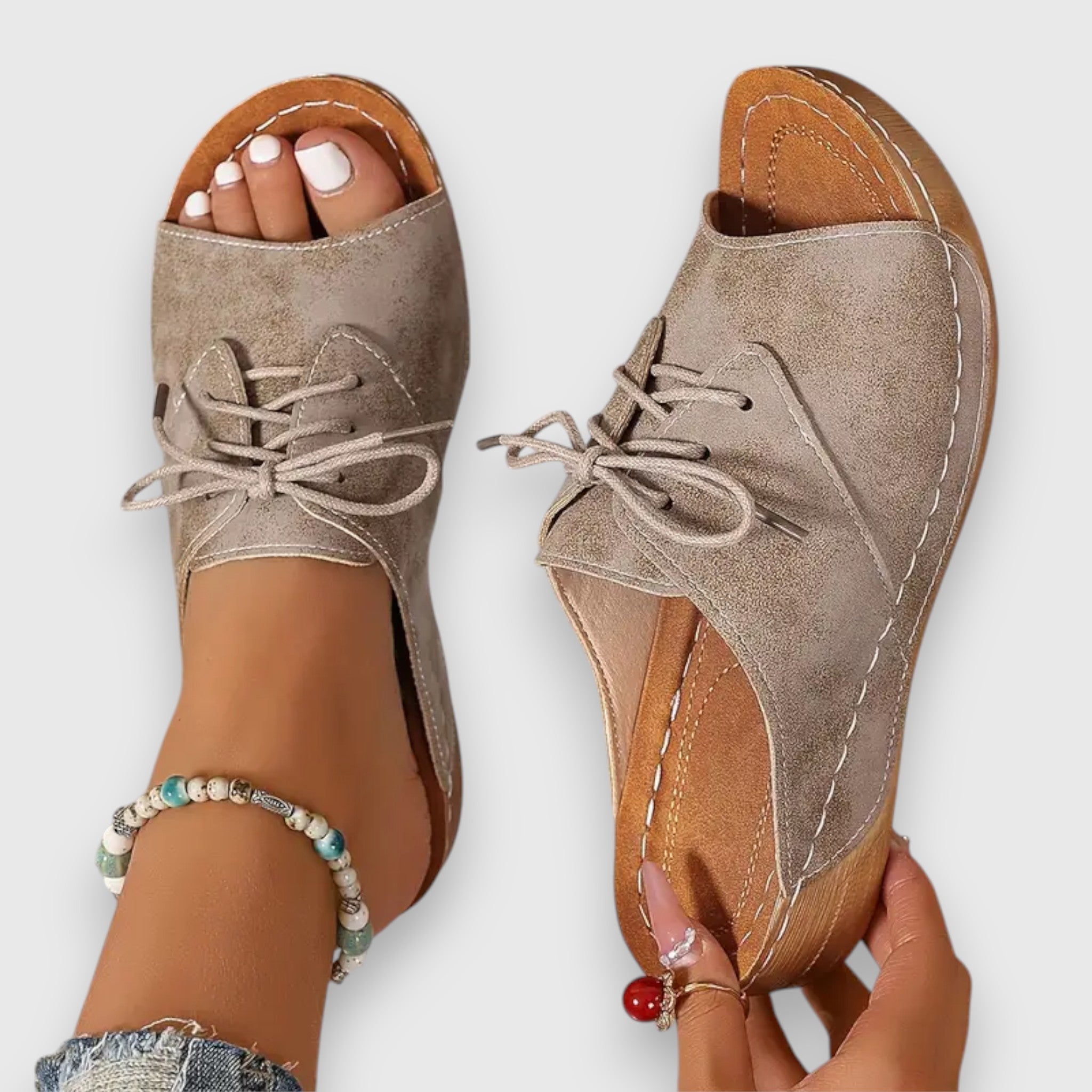 Σασκία – Σανδάλια σε vintage στυλ