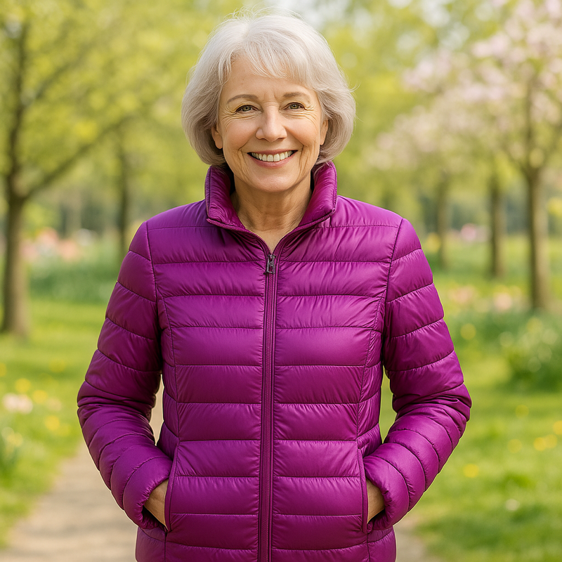 Ulla Μεταβατική Μπουφάν με Γέμιση | Μωβ