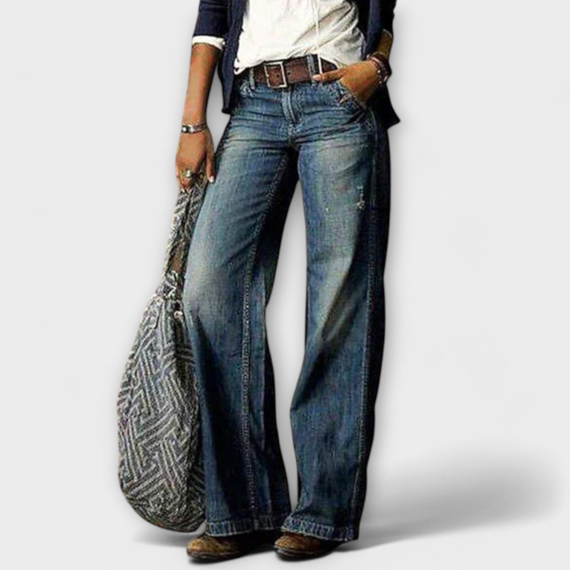 Wide-Leg Jeans