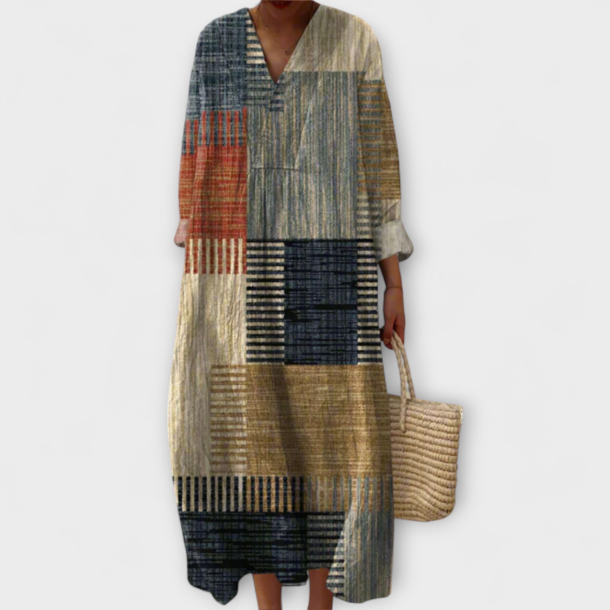 Julie – Elegant Geometric Dress