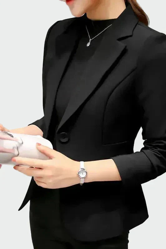 ЛΙΒΟΥΣΕ - Κομψό μαύρο παλτό