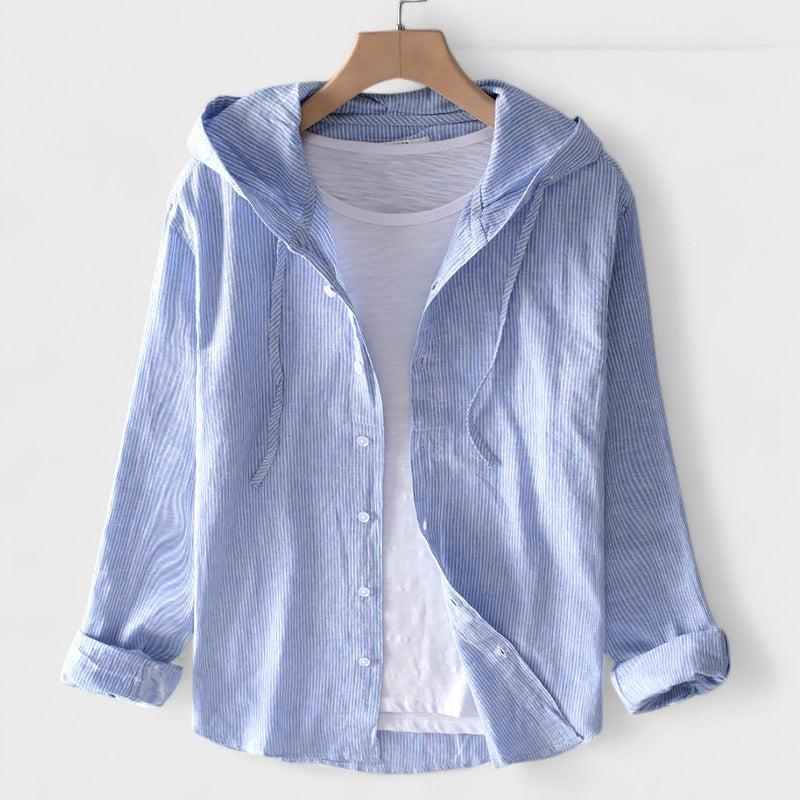 Αλένα - Ελαφριά μπλούζα με κουκούλα