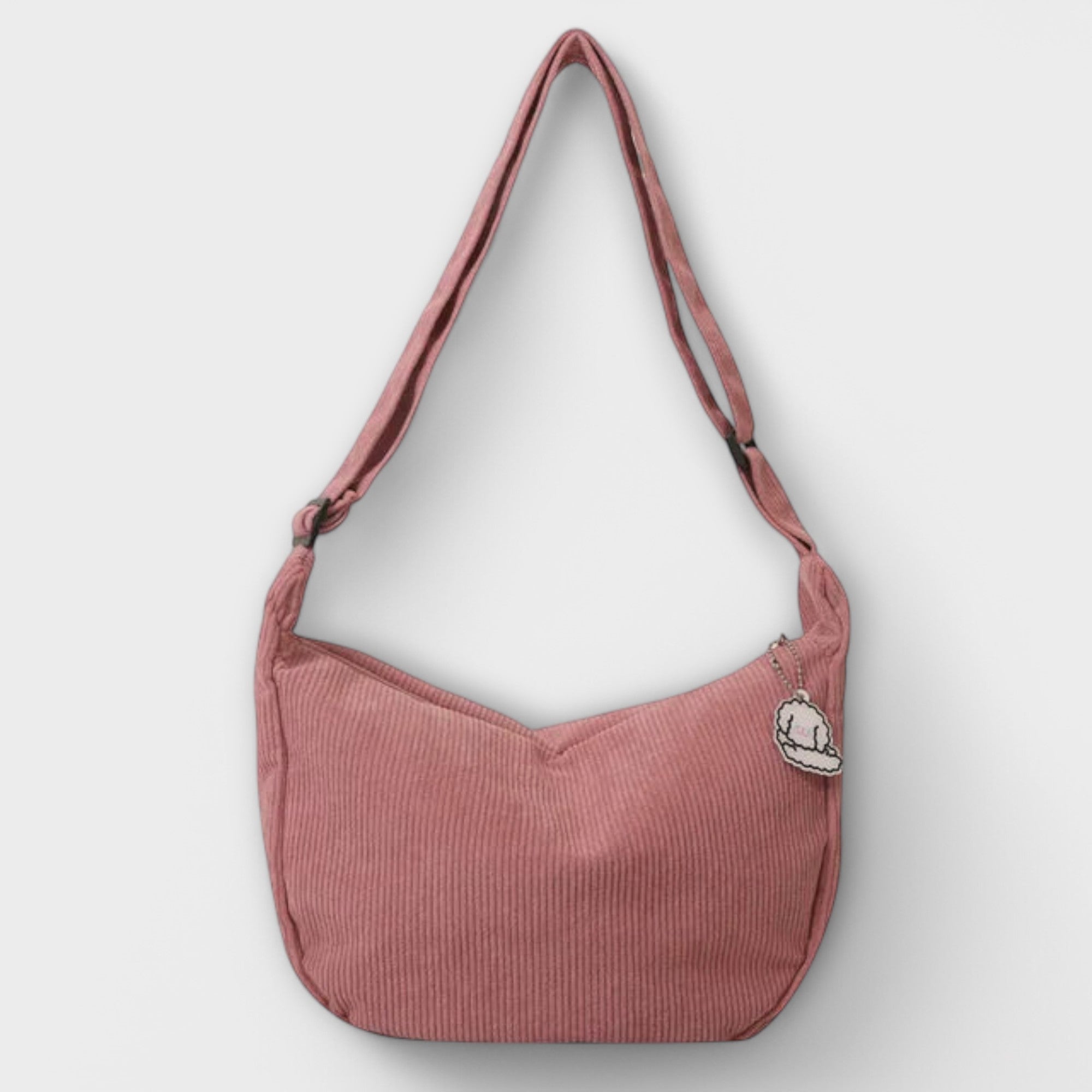 Corduroy Shoulder Bag for Women