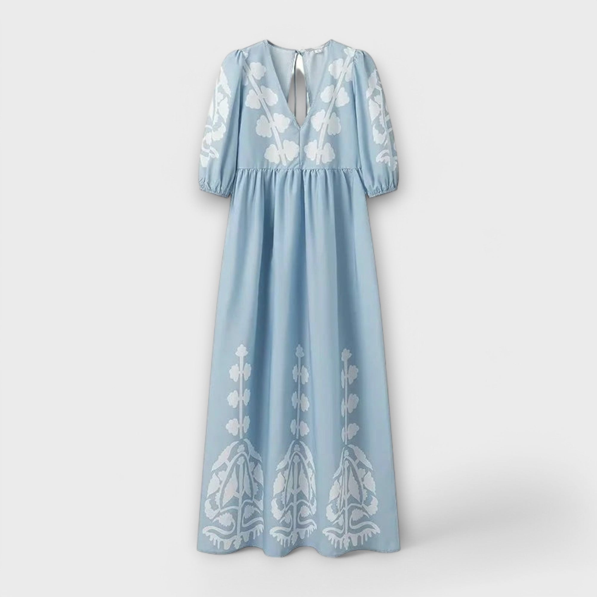 Rena - Εκτυπωμένο Φόρεμα για Αβίαστη Κομψότητα