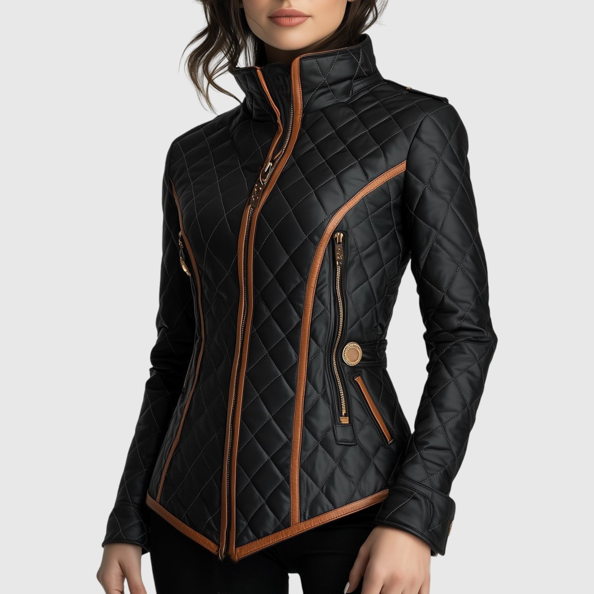 Lillian | Μπουφάν με Διαμαντένιο Κέντημα