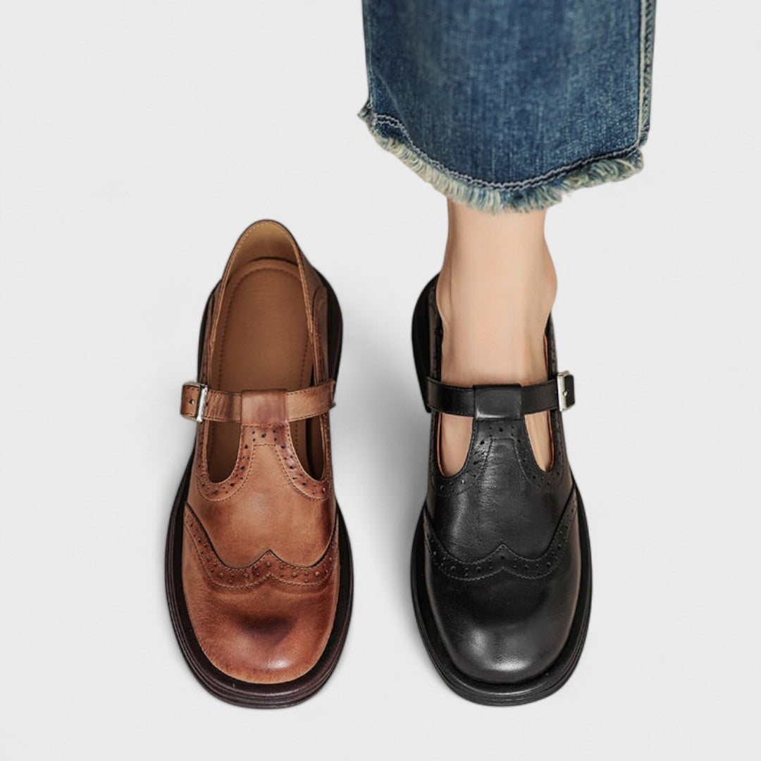 Ιρένα - ΕElegant Δερμάτινα Παπούτσια