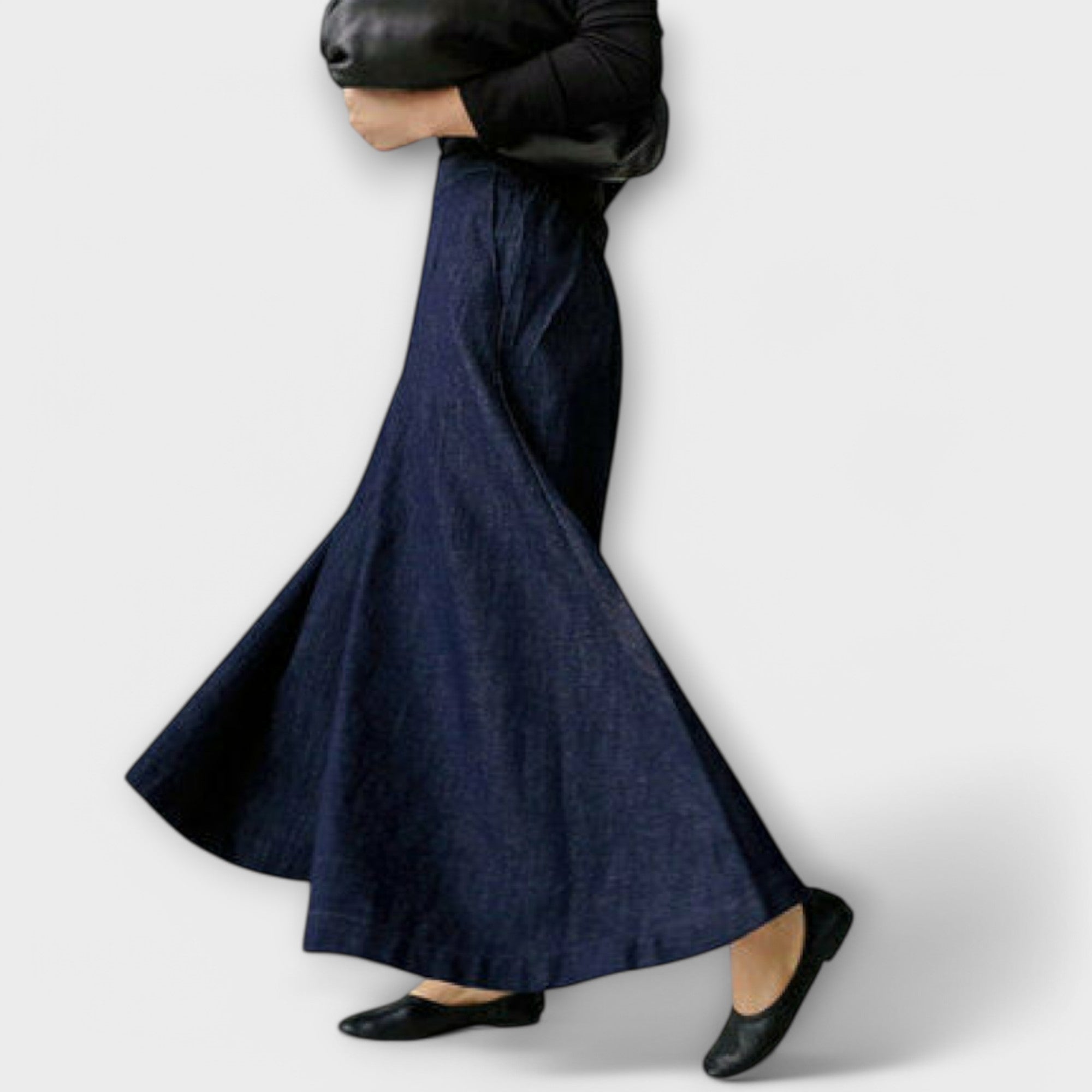 Αντονία – Γυναικείο παντελόνι με φαρδιές γραμμές