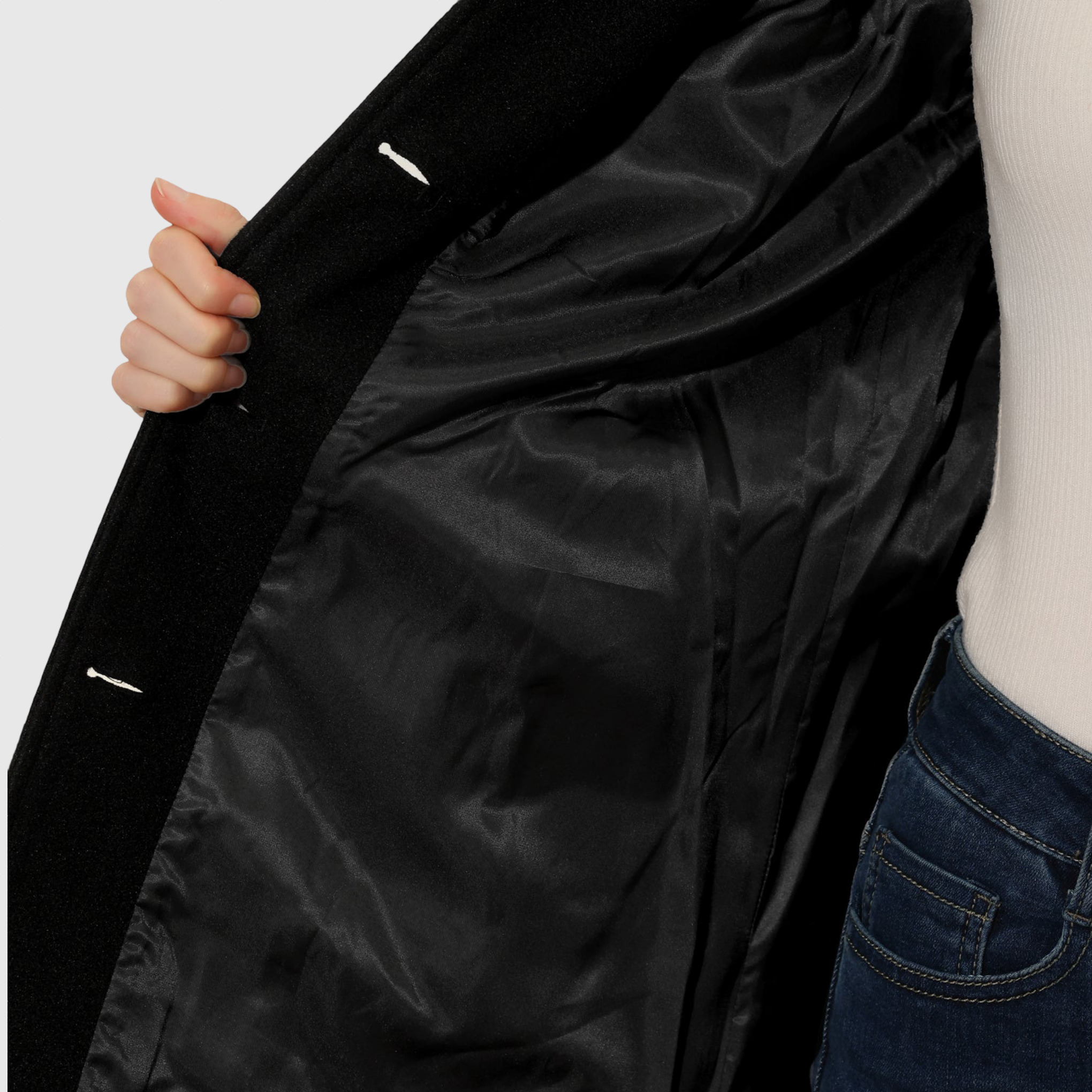 Josephine | Γυναικείο Χειμερινό Παλτό με Μονό Κουμπί