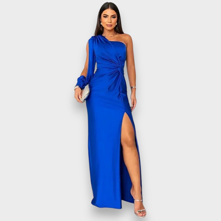 Zarra | Κομψό Maxi Φόρεμα με Έναν Ώμο