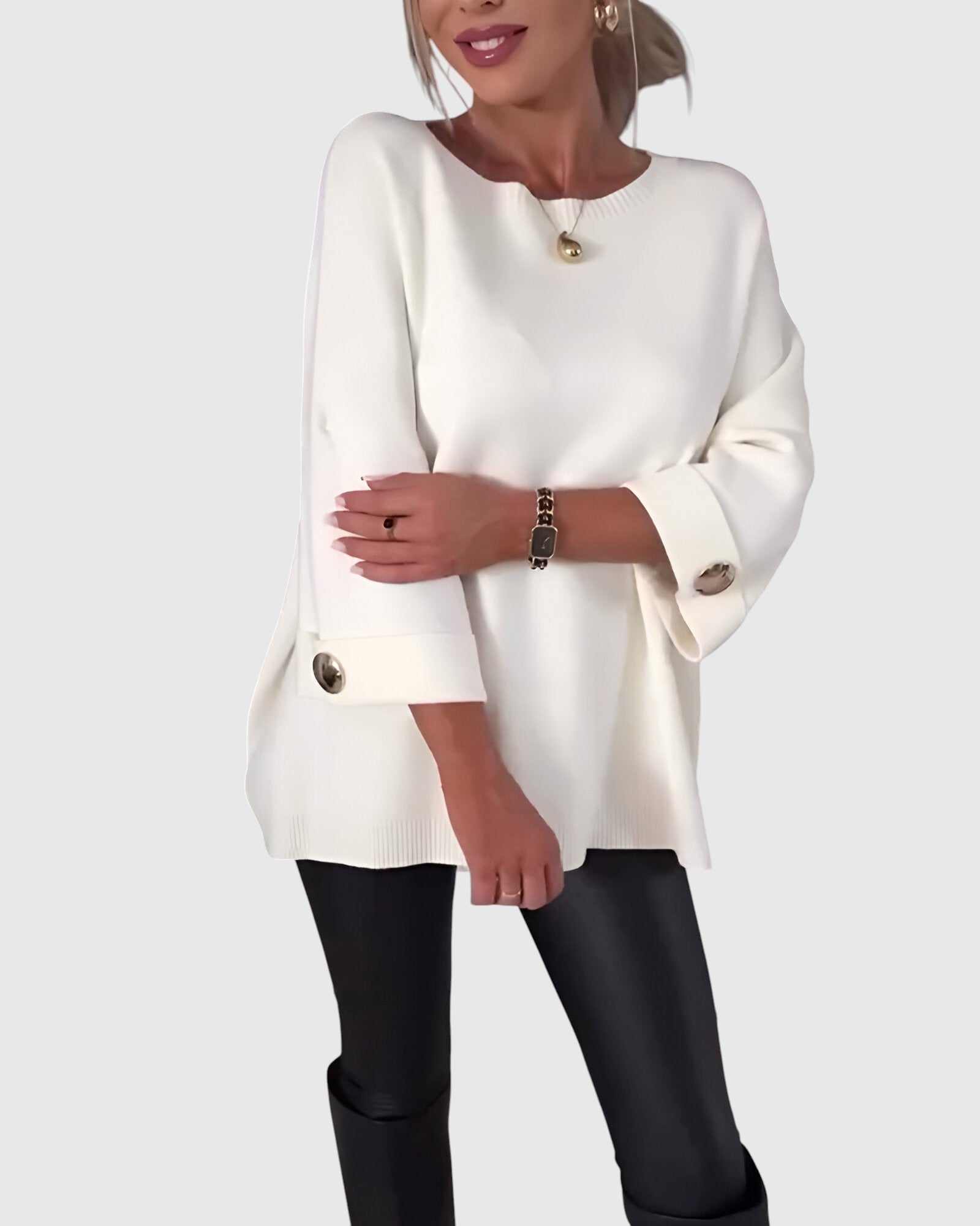 Ζανέλ - Κομψό καθημερινό πουλόβερ