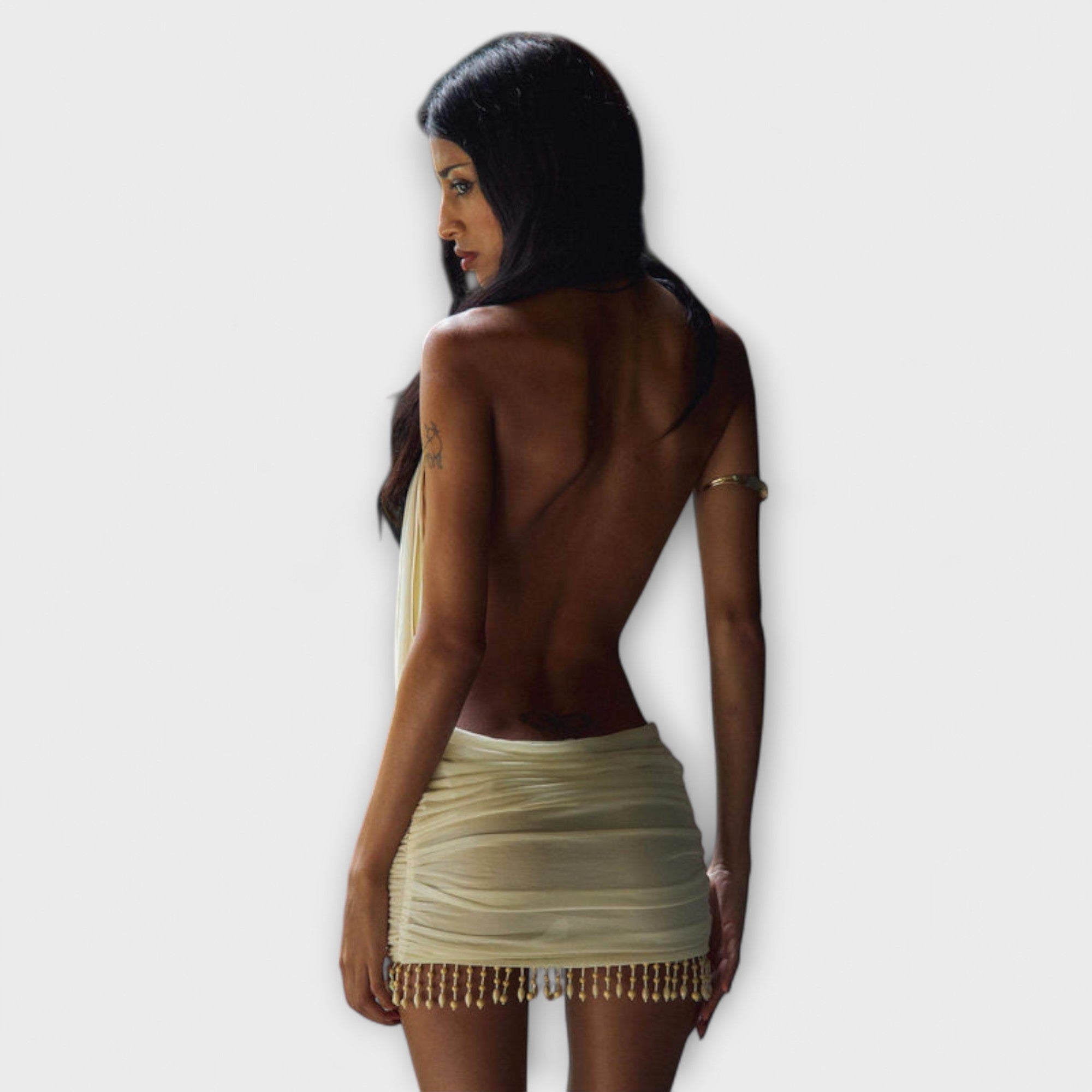 Κάιλι - Μίνι Φόρεμα σε Μαλακό Ύφασμα