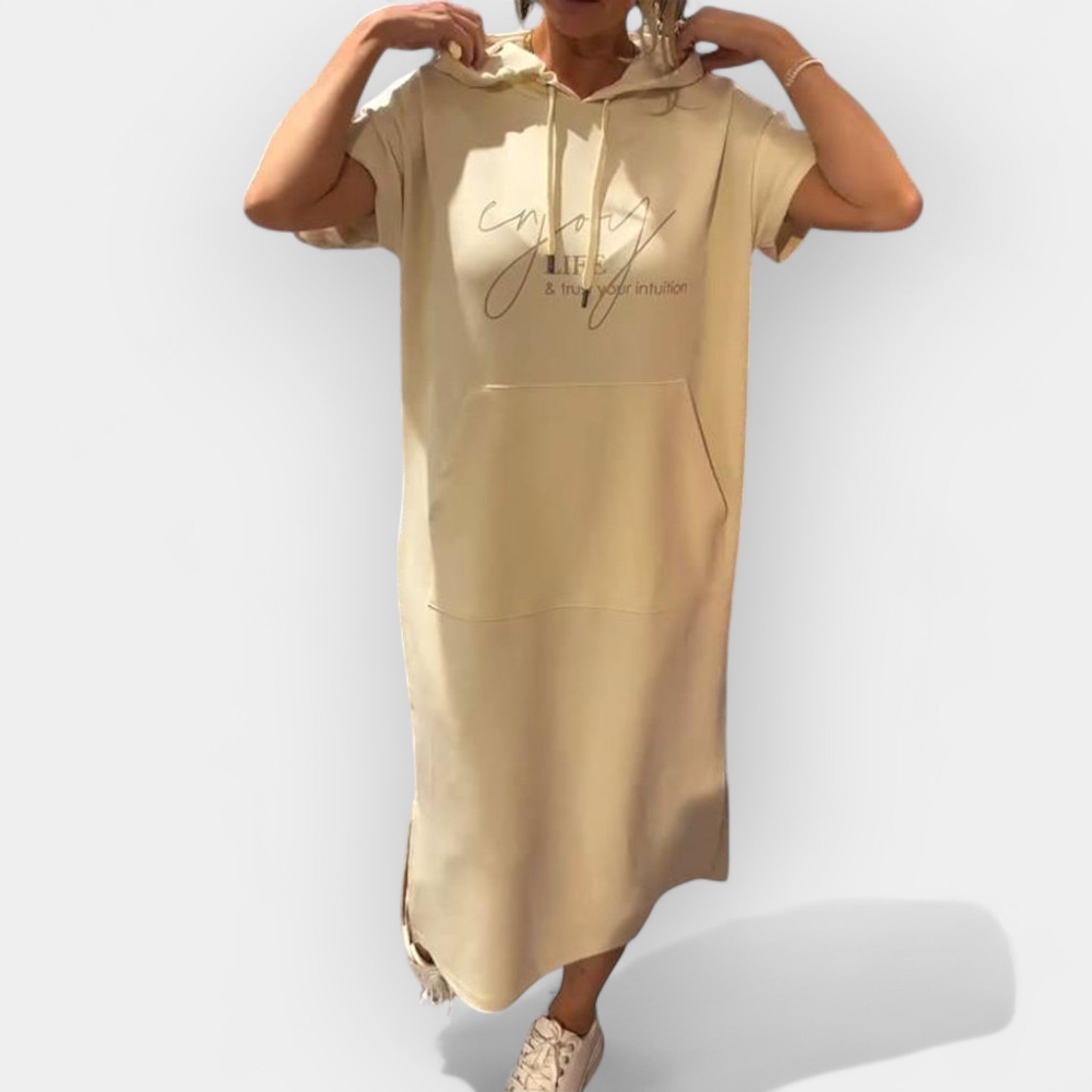 Tamara – Casual Dress with Hood