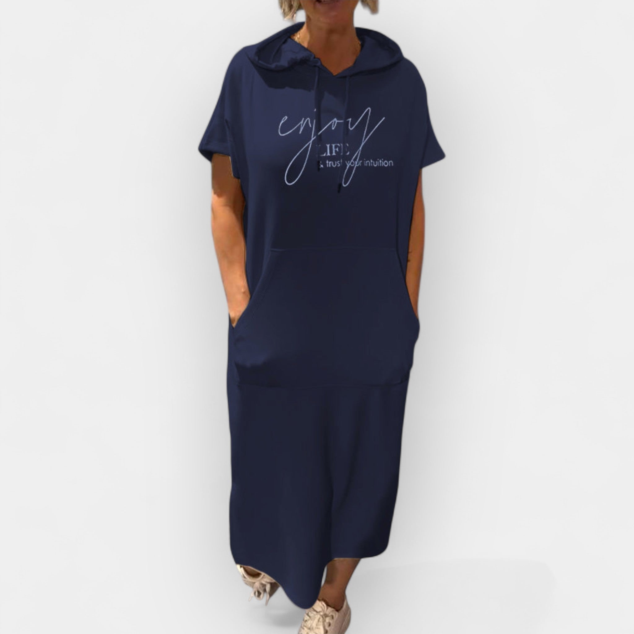 Tamara – Casual Dress with Hood