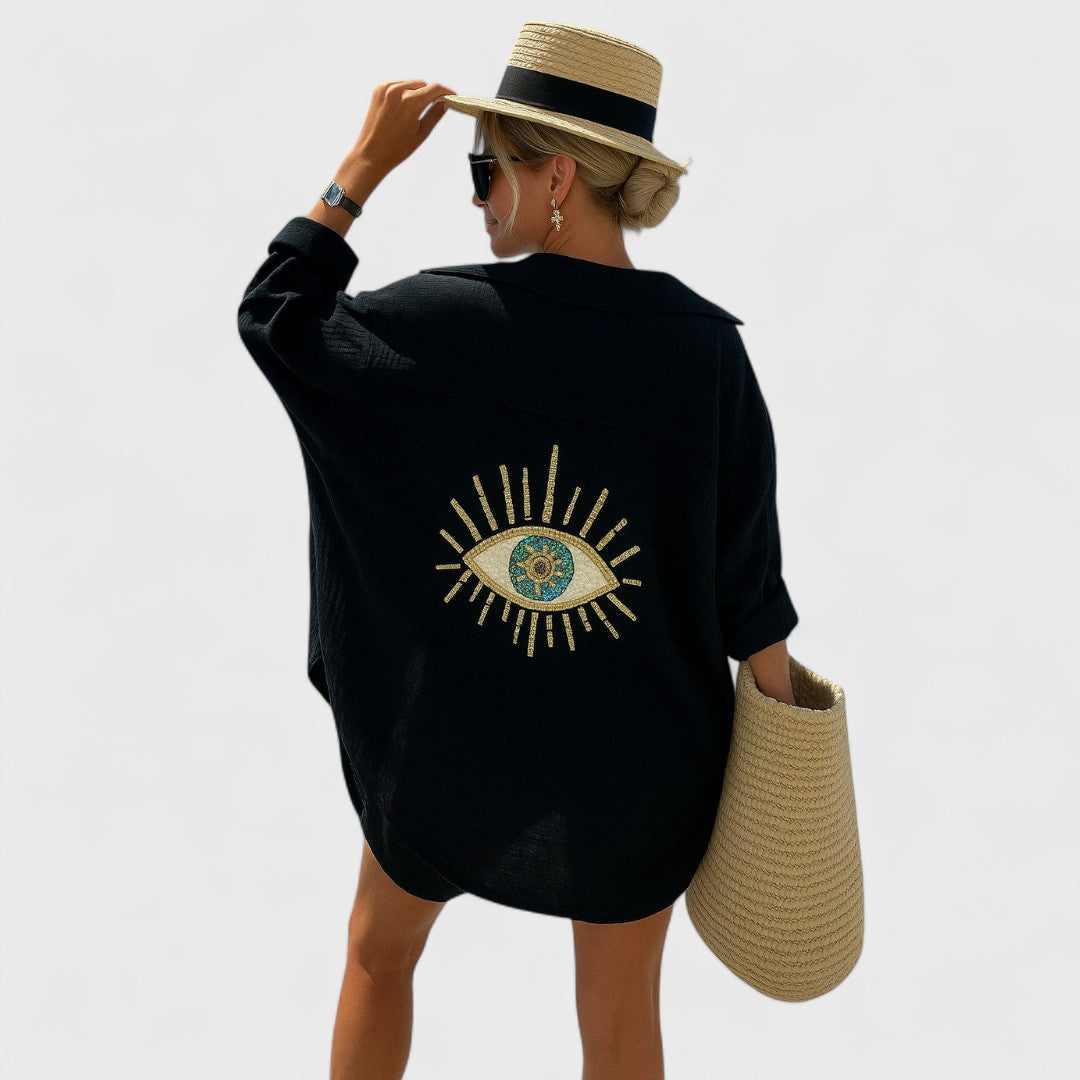 Ιρένα - Καθημερινή μπλούζα σε στυλ Ίμπιζα