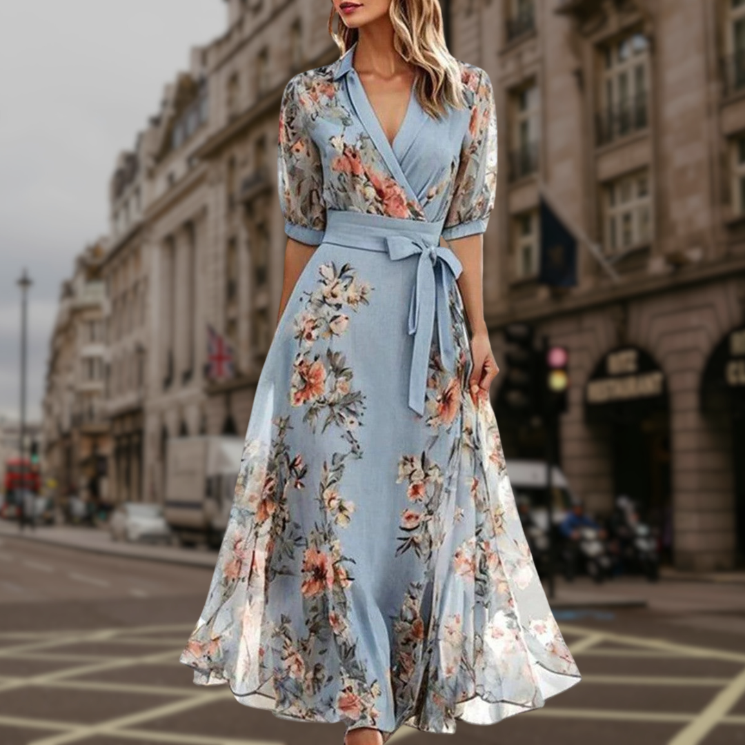 Aurora | Elegant Floral Dress