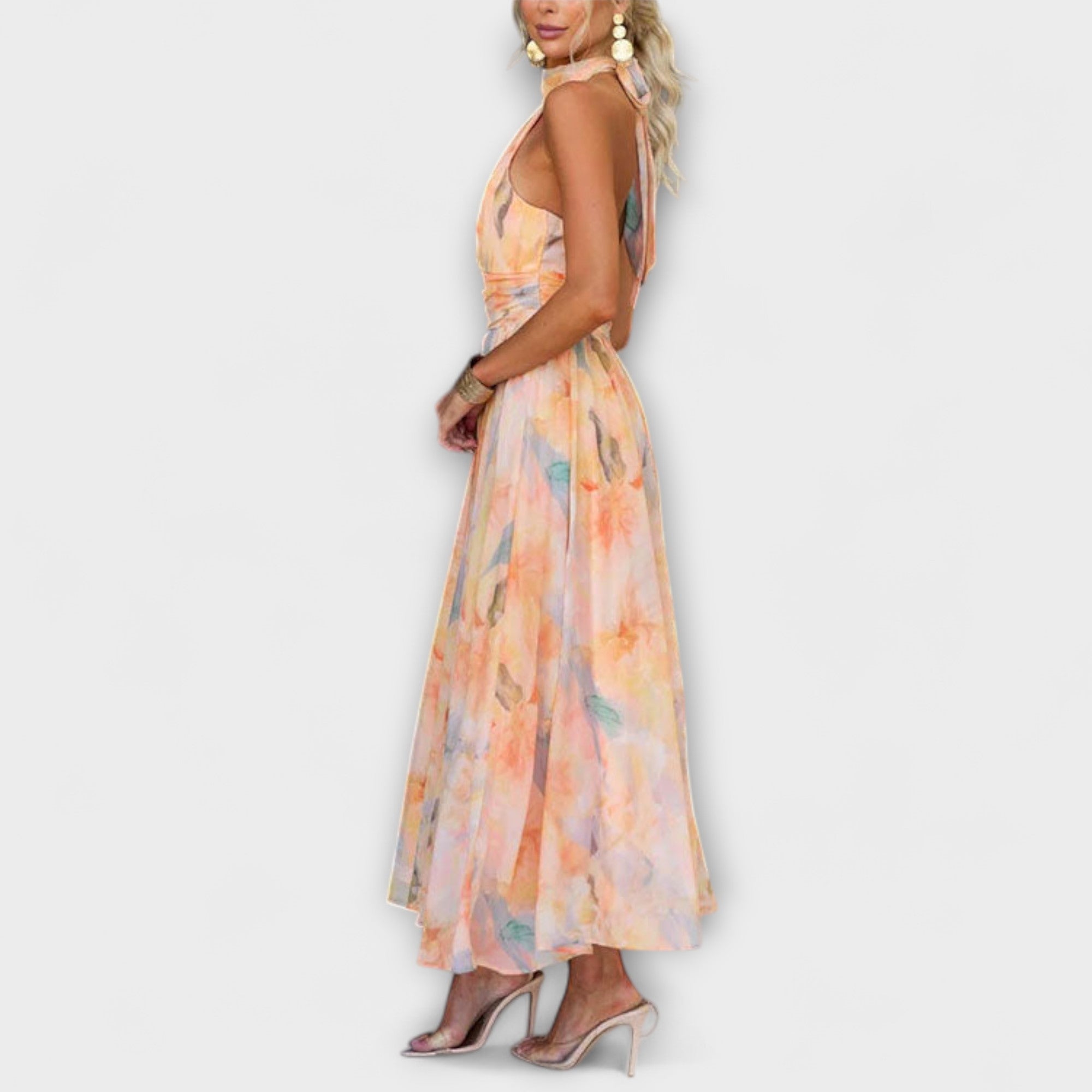 Boitumelo – Halter Neck Maxi Dress