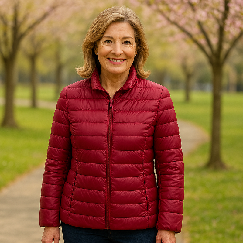 Ulla Μεταβατική Μπουφάν | Σκούρο Κόκκινο