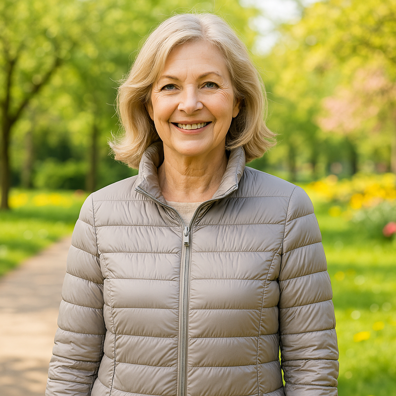 Ulla Μεταβατική Μπουφάν με Γέμισμα | Γκρι