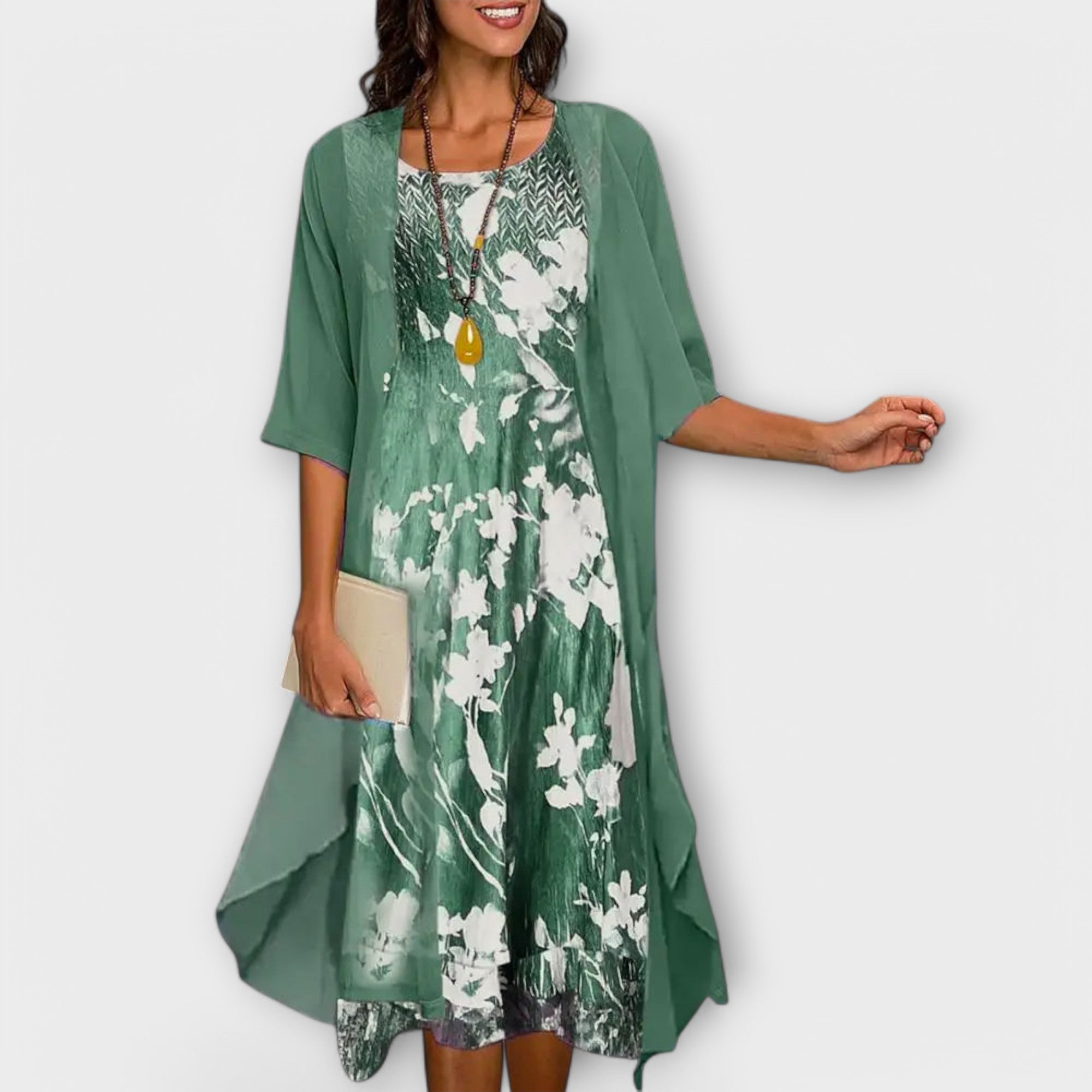 Άννα - Κομψό Καλοκαιρινό Φόρεμα