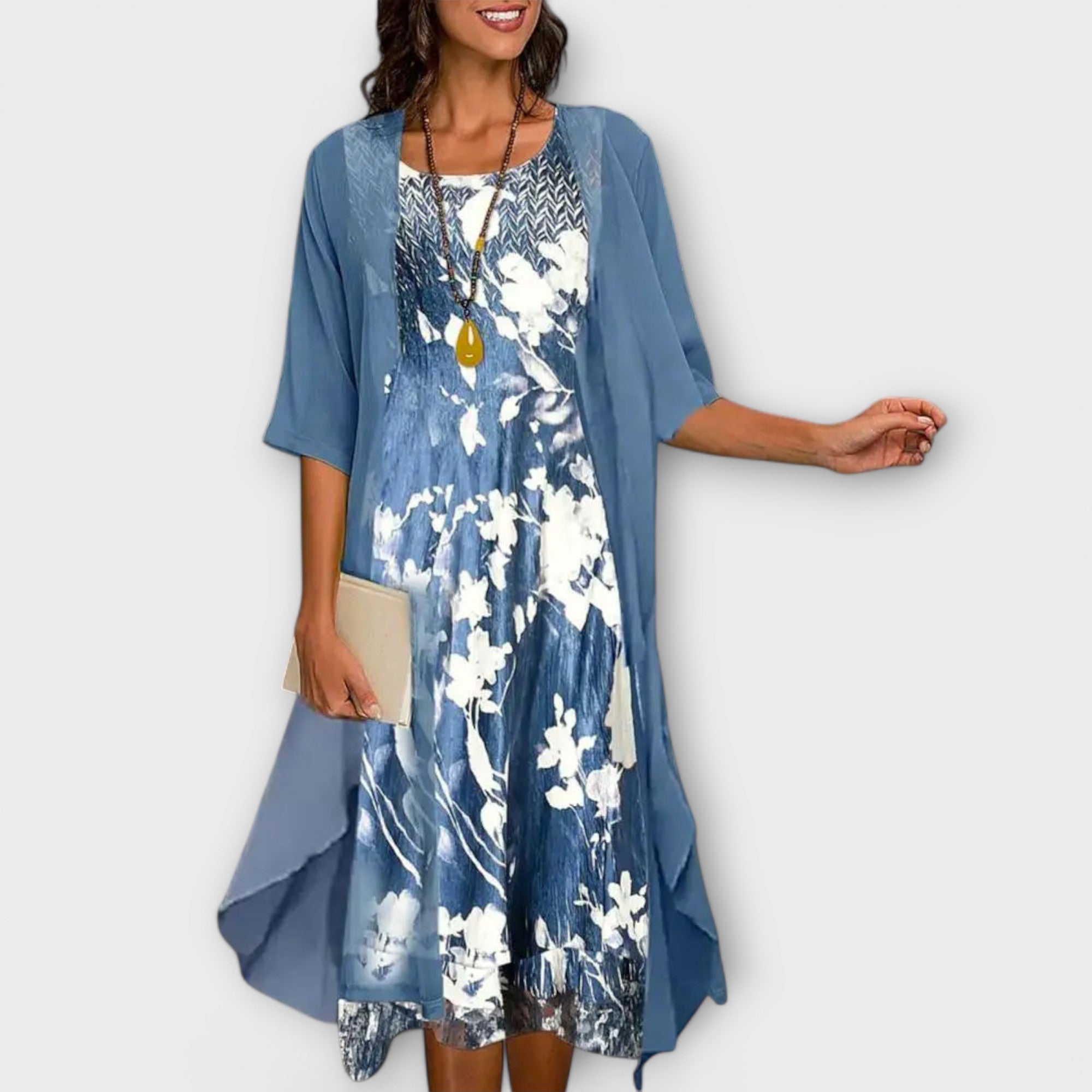 Άννα - Κομψό Καλοκαιρινό Φόρεμα