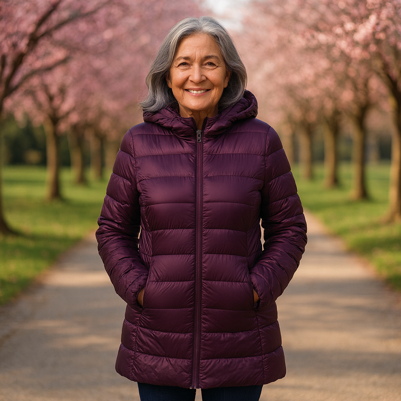 Helsa Μακρύ Μεταβατικό Μπουφάν | Μωβ