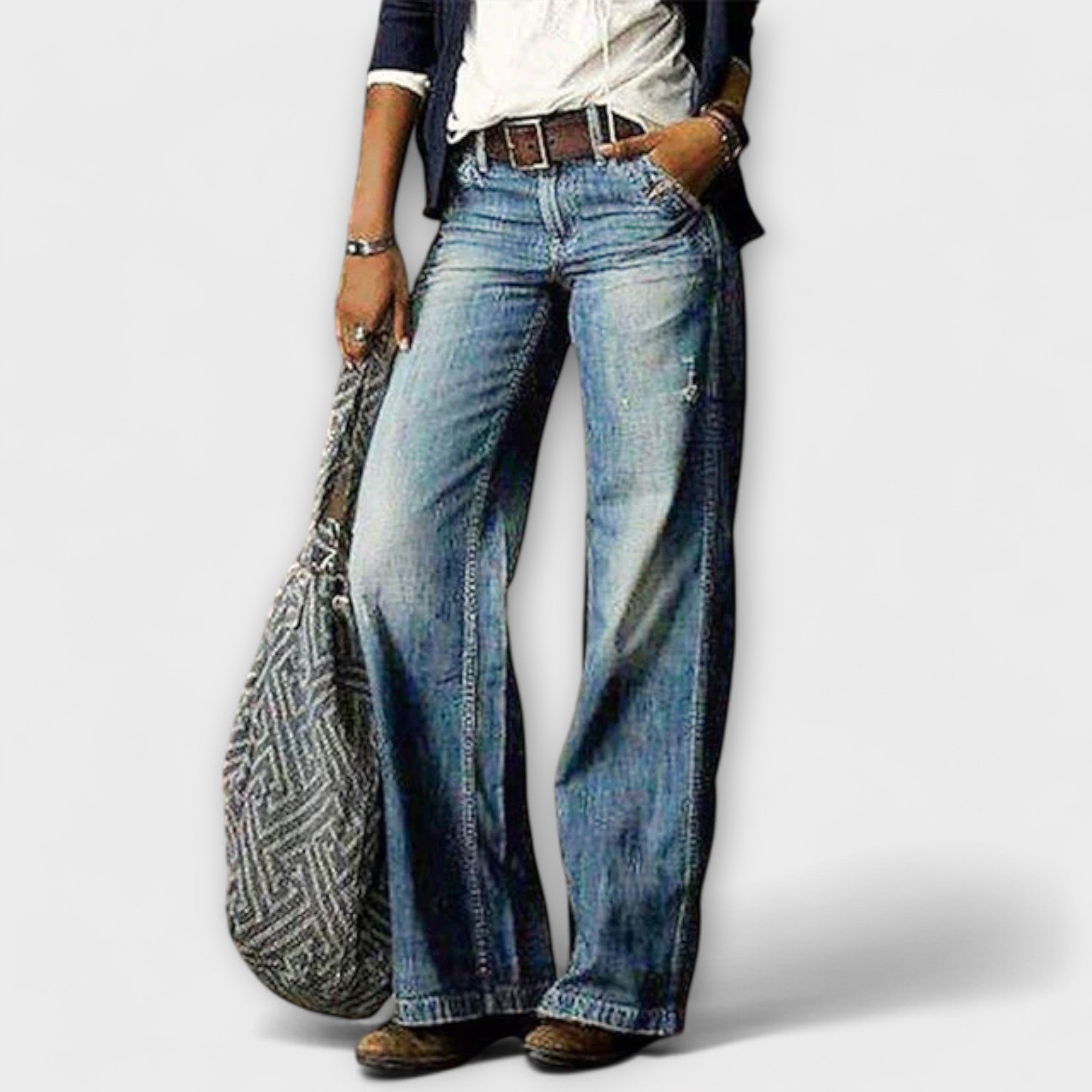 Wide-Leg Jeans