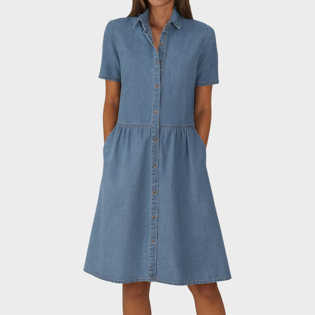 Ισαβέλλα | Καθημερινό Τζιν Φόρεμα