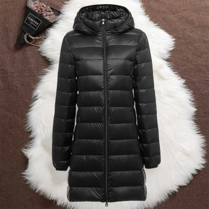 Helsa Μακρύ Μεταβατικό Μπουφάν | Μαύρο