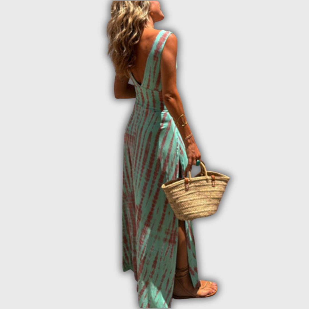 Bianca – Φόρεμα με Βαθύ Ντεκολτέ και Κοπές