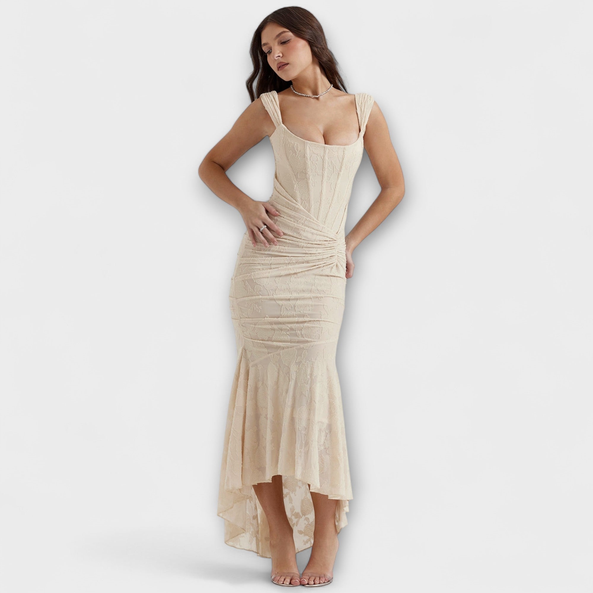 Renske - Κομψό και Εκλεπτυσμένο Φόρεμα με Κορσέ