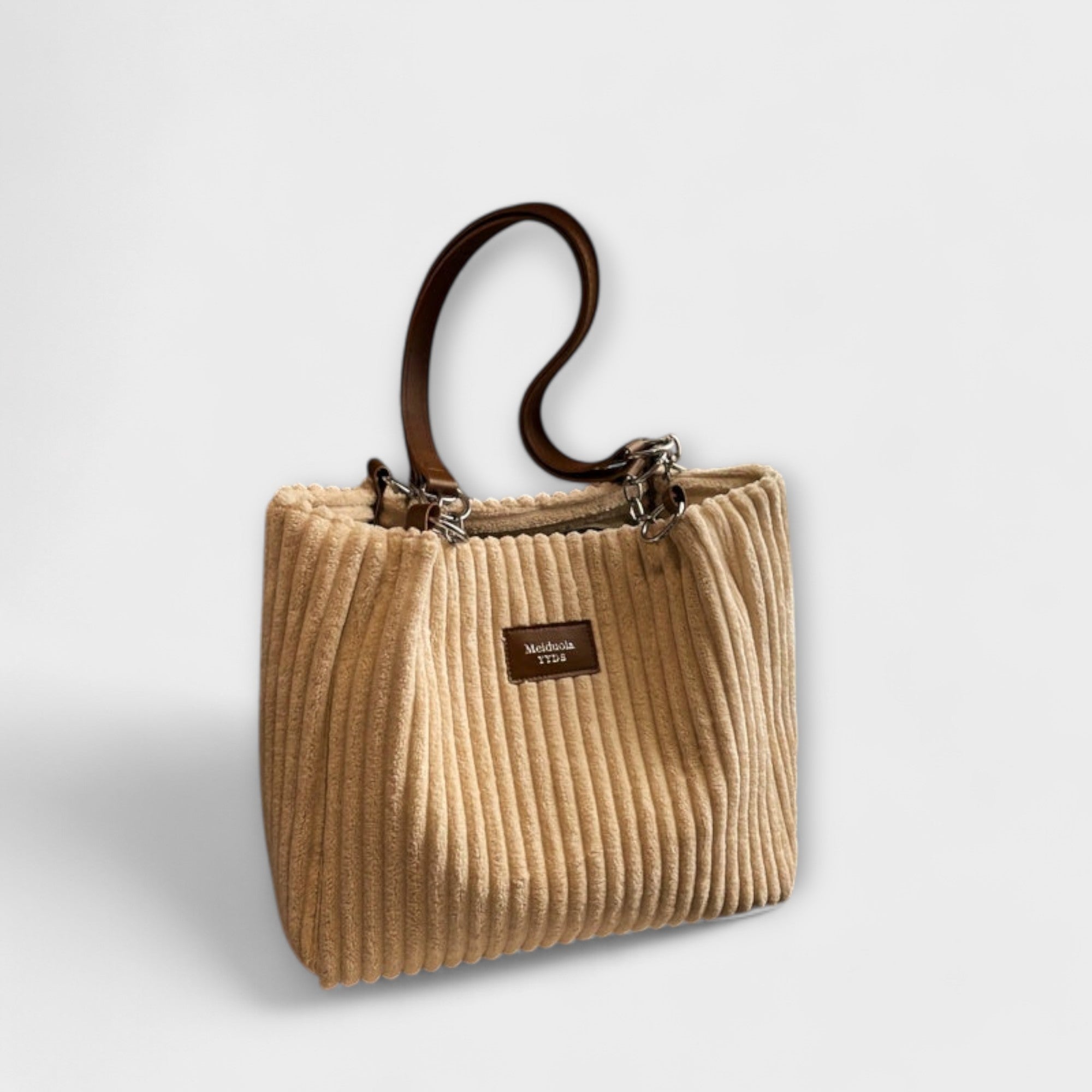 Soft Corduroy Shoulder Bag