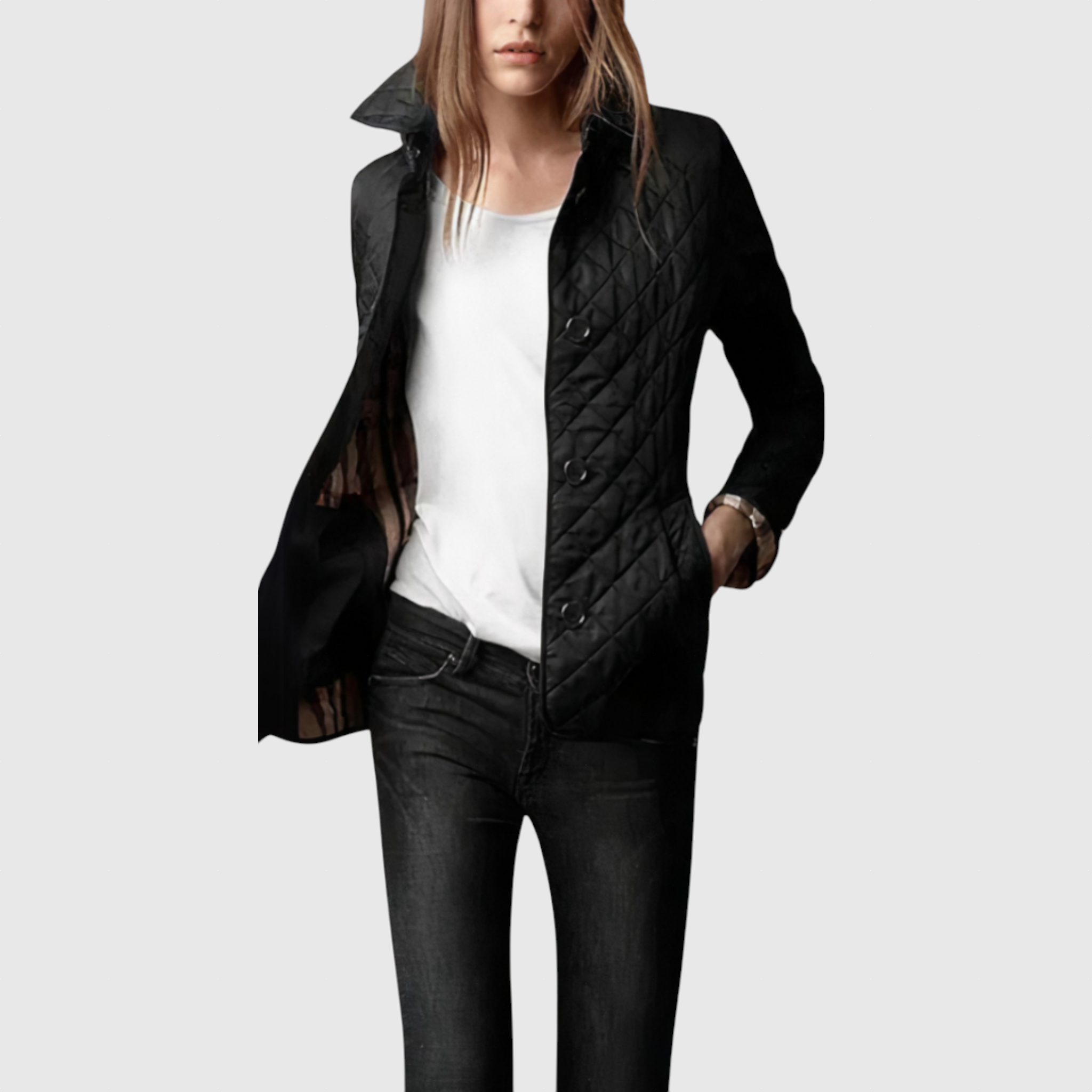 Εβελίνα - Κομψό μεσοδιάστημα παλτό