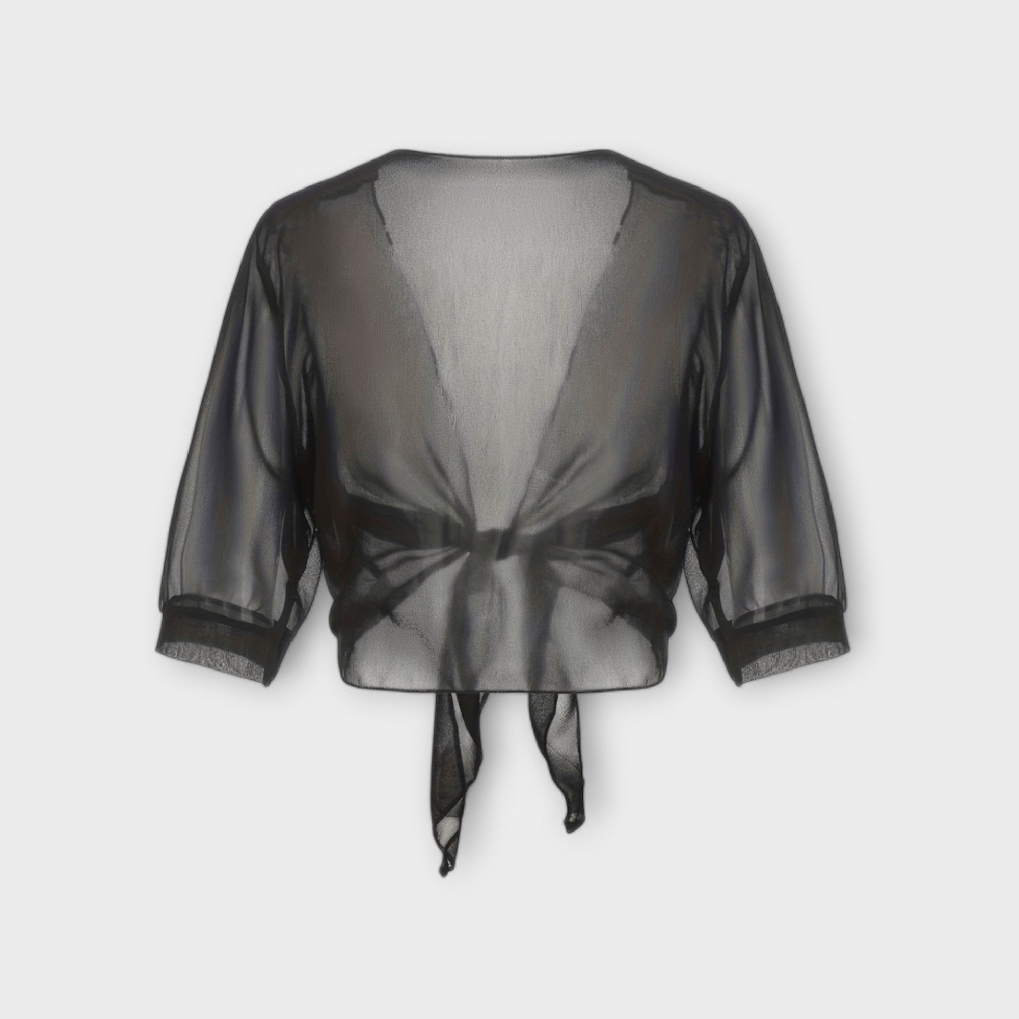 Όλβια - Μπλούζα με ανοιχτό μπροστινό πάνελ