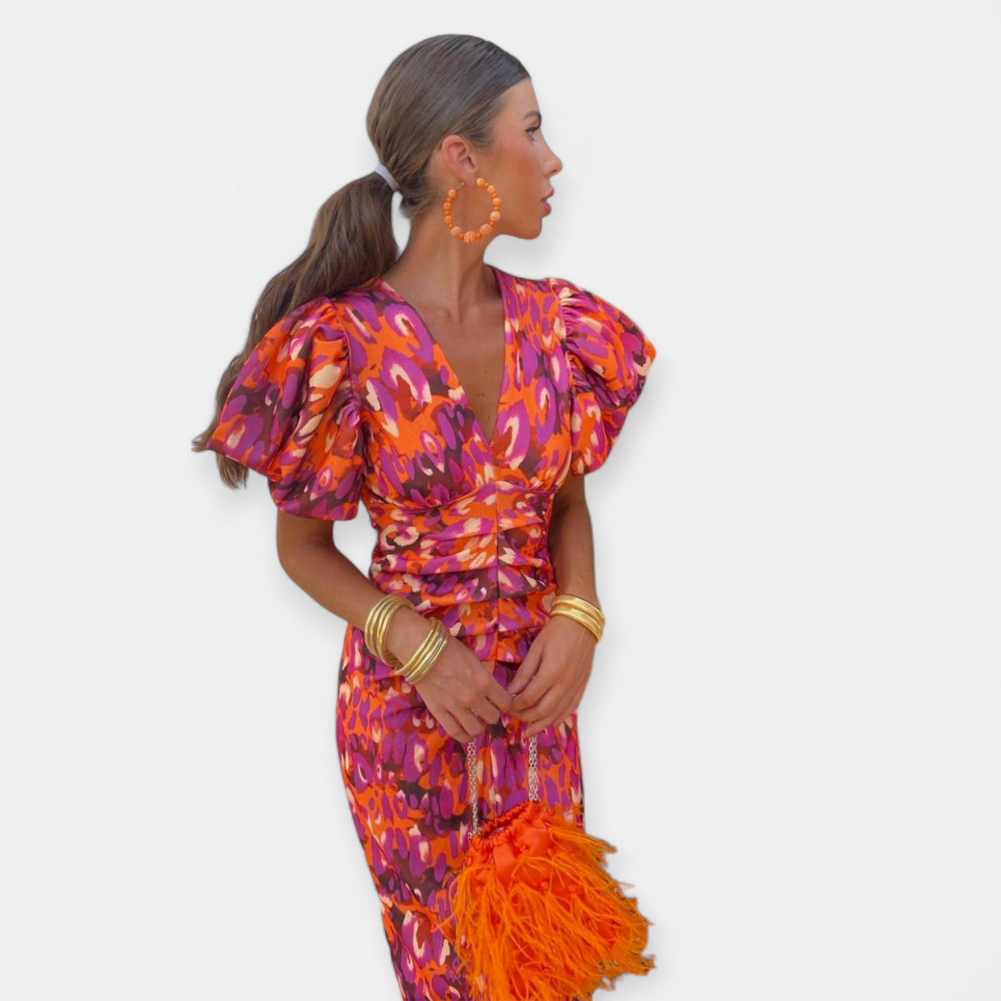 Simona – Airy Ruffle Dress